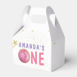 Galaxy Space Girl Birthday Party  Favour Box