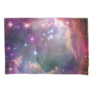 Galaxy space hipster background double sided pillowcase
