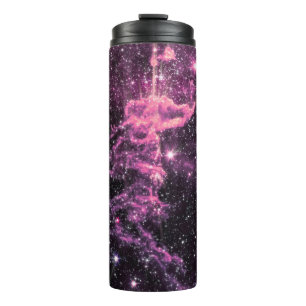 Galaxy Space Lavender Nebula Thermal Tumbler