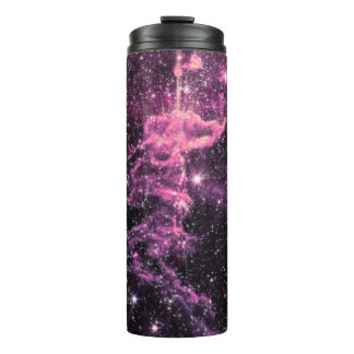 Galaxy Space Lavender Nebula Thermal Tumbler