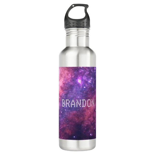 Galaxy Space Nebula Stars Sky Universe Astronomy 710 Ml Water Bottle (Front)