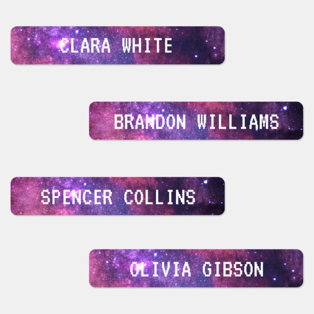 Galaxy Space Night Sky Stars Nebula Iron on (Group)