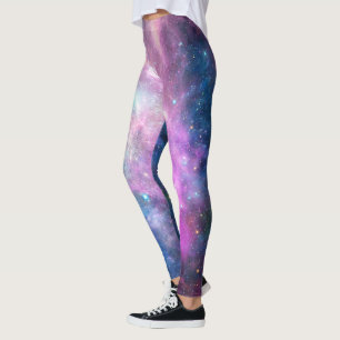 Galaxy Space Print Leggings
