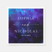 Galaxy Space Wedding | Celestial Astronomy Modern