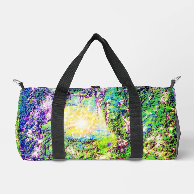 Galaxy star explosion duffle bag (Front)