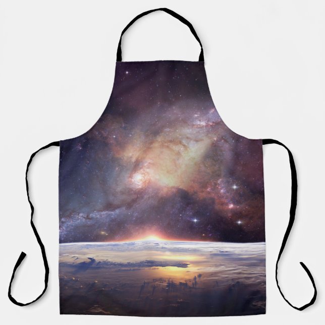 Galaxy star infinity cosmos dark apron (Front)