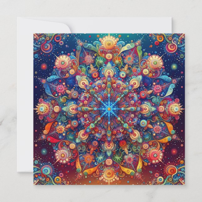 GALAXY STAR  INVITATION (Front)