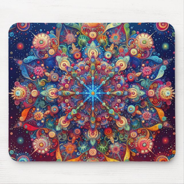 GALAXY STAR  MOUSE PAD (Front)