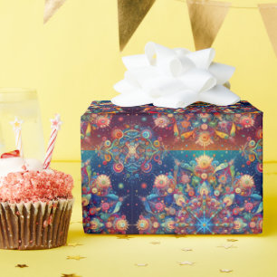 GALAXY STAR WRAPPING PAPER