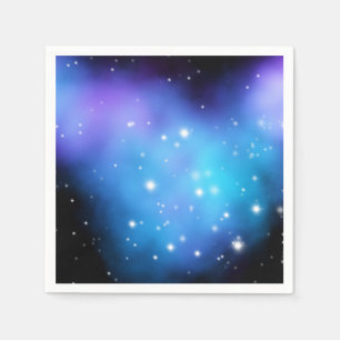 Galaxy Starlight Space Clouds Napkin