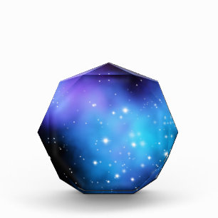 Galaxy Starlight Space Clouds Photo Block
