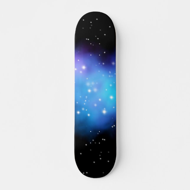 Galaxy Starlight Space Clouds Skateboard (Front)