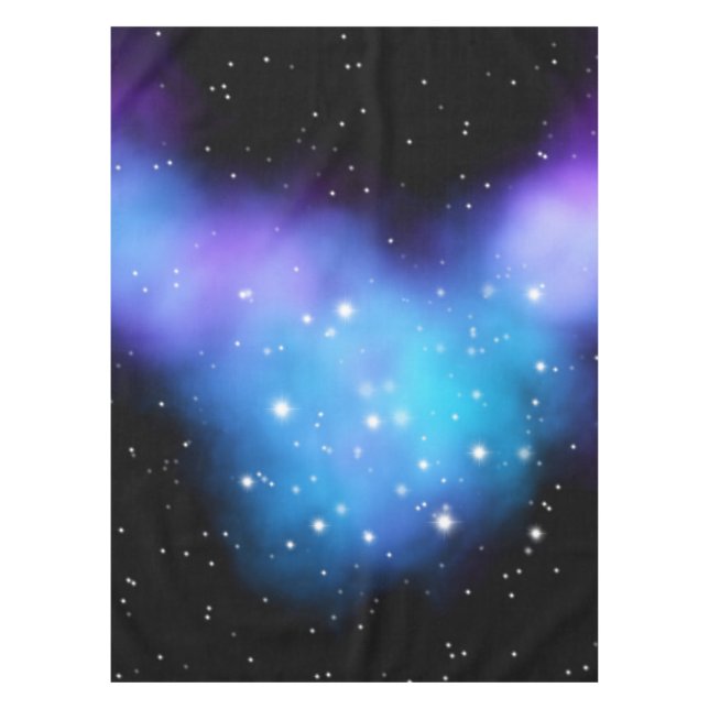 Galaxy Starlight Space Clouds Tablecloth (Front)