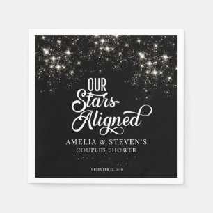 Galaxy Stars   Couples Shower Napkin