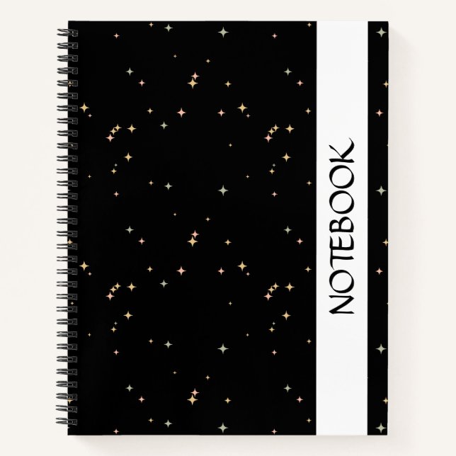 Galaxy Stars Notebook  (Front)