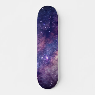 Galaxy Stars Universe Sky Blue Space Cosmic Skateboard
