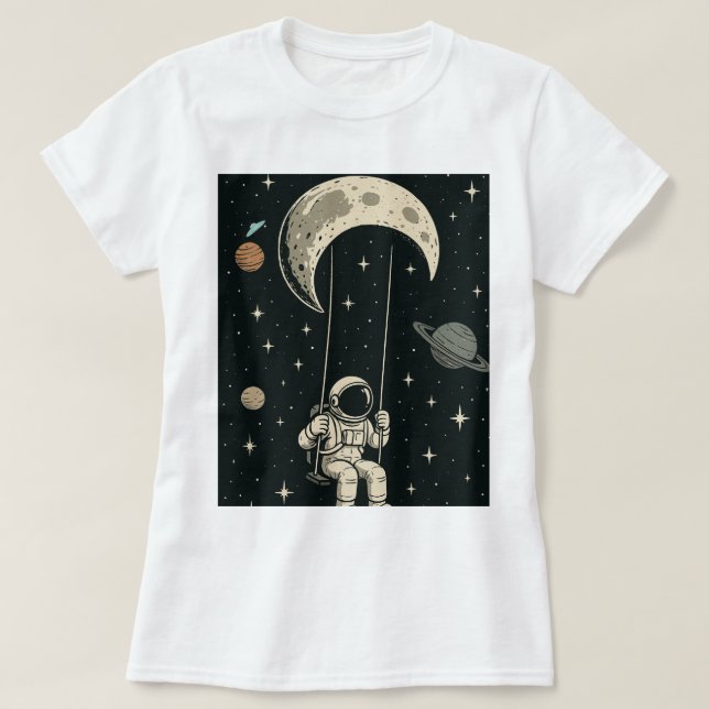 Galaxy theme t shirt (Design Front)