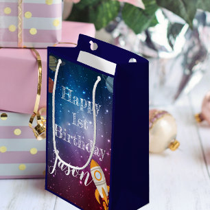 Galaxy Themed   1st Birthday Party   Gift Bag