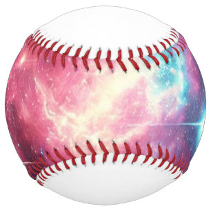Galaxy-Themed Custom Baseball Softball