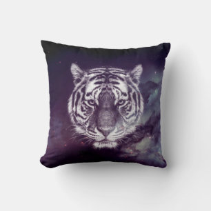 Galaxy Tiger Face Wallpaper Cushion