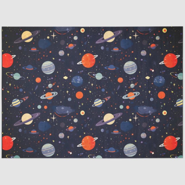 Galaxy  tissue paper (Front)