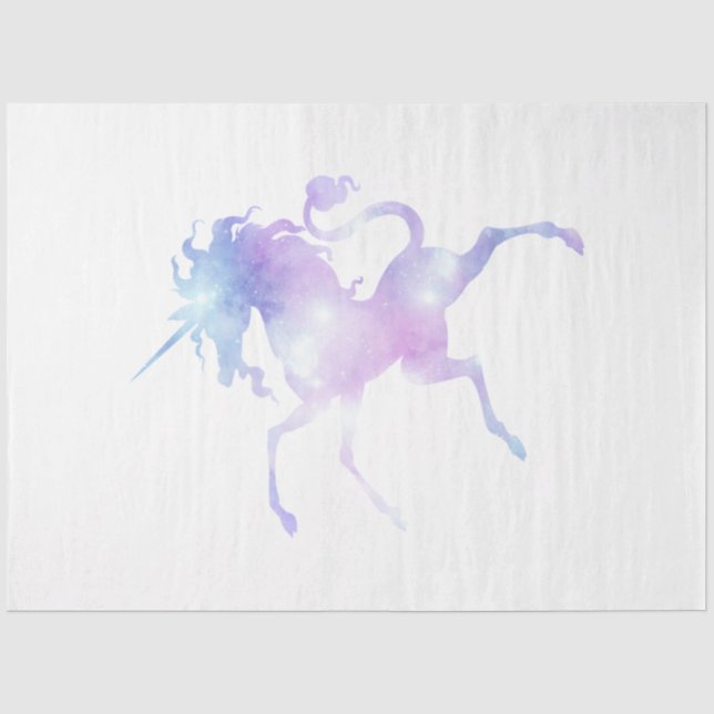 Galaxy Unicorn Series Design 2 Tissue Paper (Front)