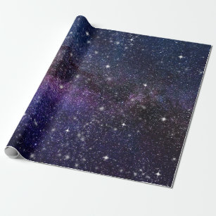 Galaxy, Universe, Men & Women, Space Pattern Wrapping Paper