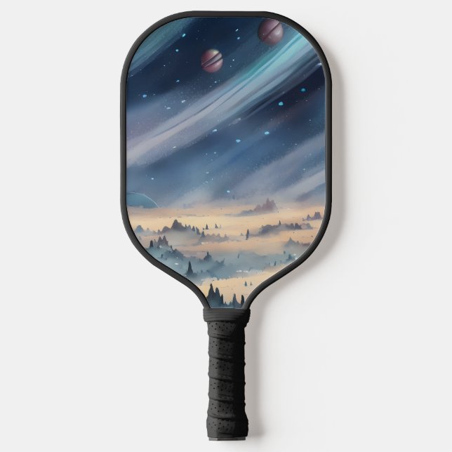 Galaxy, Universe, Stars, Outer Space   Pickleball Paddle (Front)