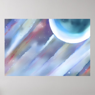 Galaxy, Universe, Stars, Outer Space Poster