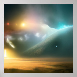 Galaxy, Universe, Stars, Outer Space Poster