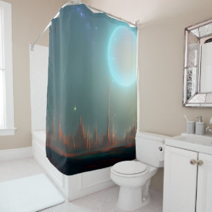 Galaxy, Universe, Stars, Outer Space   Shower Curtain