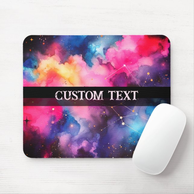 Galaxy Veil Mouse Pad (With Mouse)