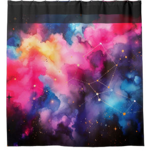 Galaxy Veil Shower Curtain