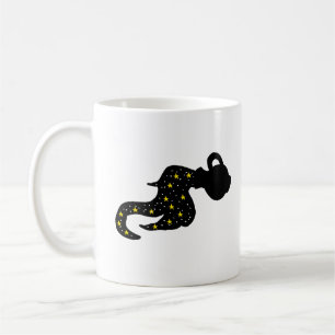 Galaxy Water Bearer Silhouette Mug – Cosmic 