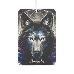 Galaxy Wolf Car Air Freshener