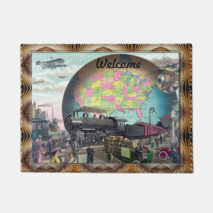 Galaxy World Doormat