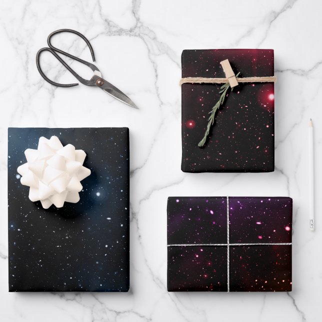 Galaxy Wrapping Paper Sheet (Front)
