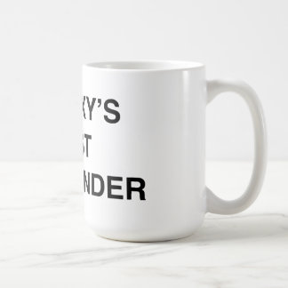 Galaxy's Best Commander Coffee Mug