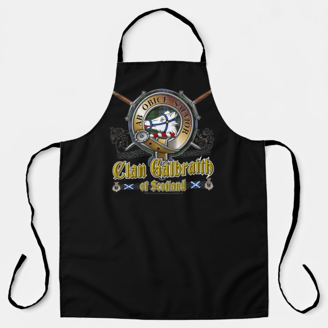 Galbraith Clan Badge Apron (Front)