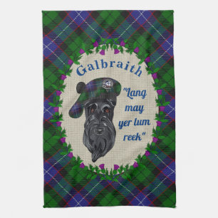 Galbraith Scottie Dog Kitchen Towel