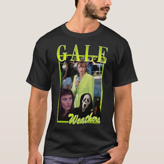 Gale Weathers Scream (Lime Green) Tribute Essentia T-Shirt (Front)
