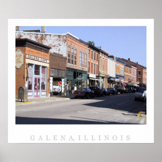 Galena, IL Poster