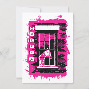 galena window horse invitation