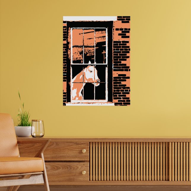 galena window horse poster (Living Room 2)