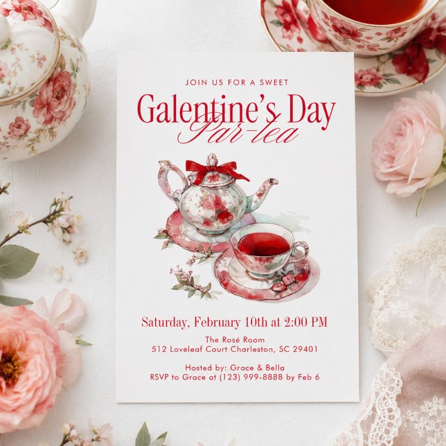 Galentine’s Day Par-tea Invitation (Creator Uploaded)