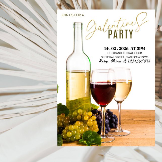 Galentine’s Party - Valentine’s Day Girls’ Night Invitation (Creator Uploaded)