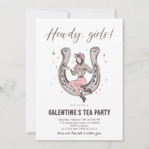 Galentine’s Tea Party Invitation