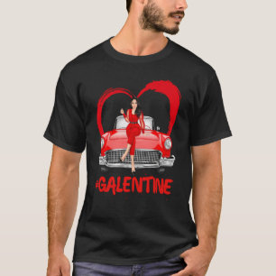Galentine Single Best Bestie Valentines Day Women T-Shirt