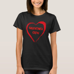 Galentines Crew Favorite Friend Single Bestie Vale T-Shirt