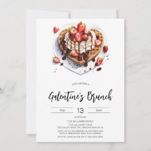 Galentine's Day Brunch Breakfast Invitation